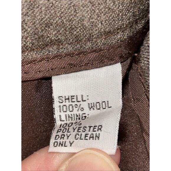 Talbots Women’s 12 Wool Dress Pants Wide Leg Lined Career Country Club Cleaned - Picture 11 of 14